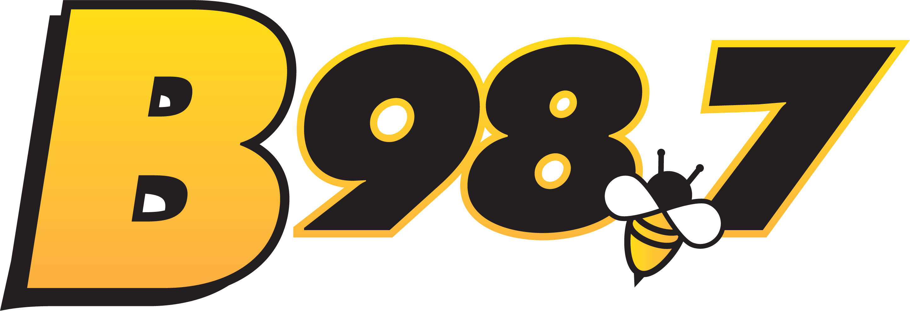 B 98.7 logo